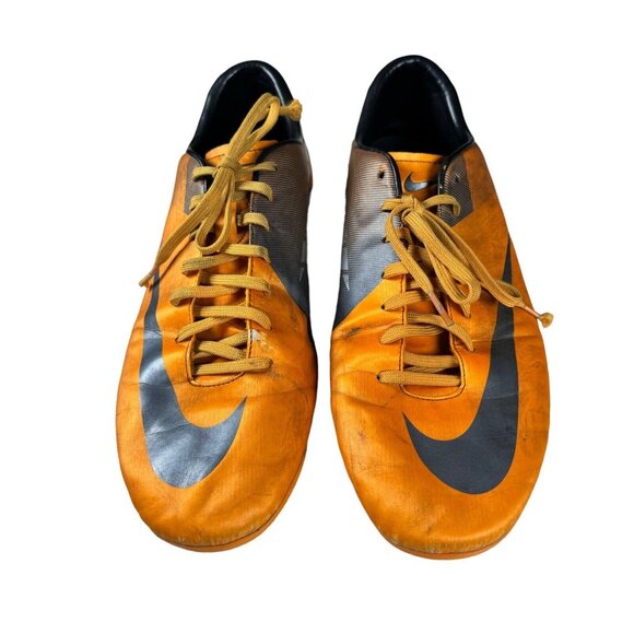 Nike Sz  US 13 Mercurial Victory ll FG 442005-800‎ Orange Soccer Cleats Shoes - Picture 2 of 16